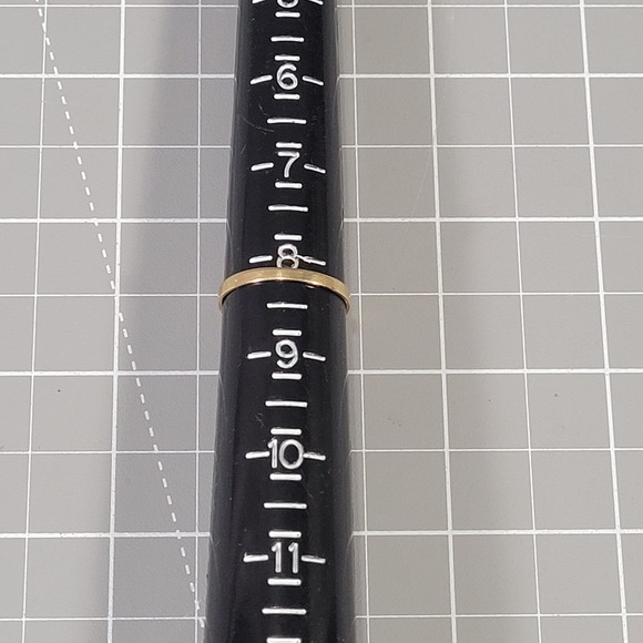 Vintage ✨Marquise Diamond Cut Ring 14k Yellow Gold - Picture 6 of 10